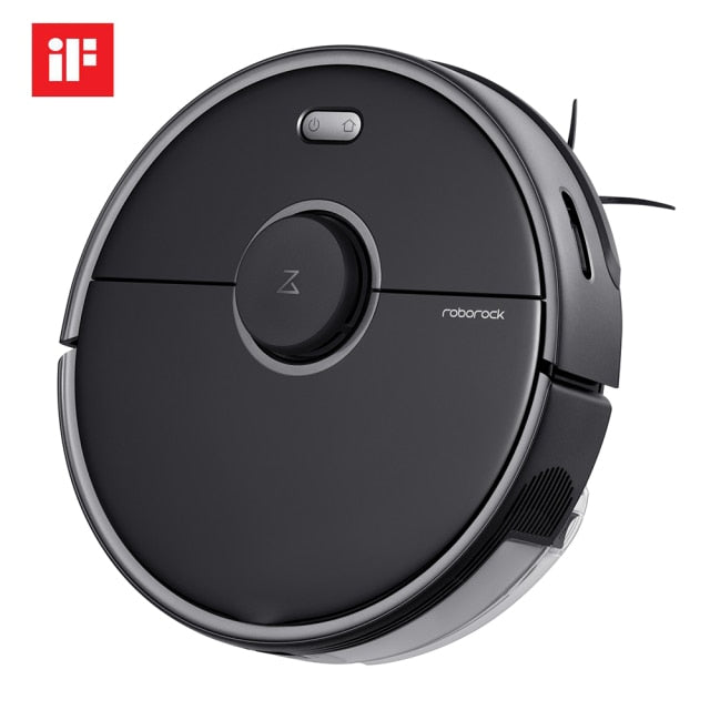 2020 New Version Roborock S5 MAX Robot Mop Vacuum Cleaner International Version with E-Tank Lidar Navigation Room Cleaning